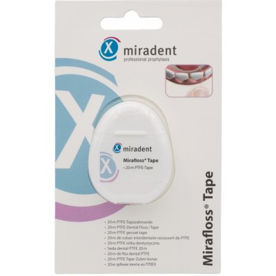 Miradent Mirafloss Tape zubní páska 20 m – Zboží Mobilmania