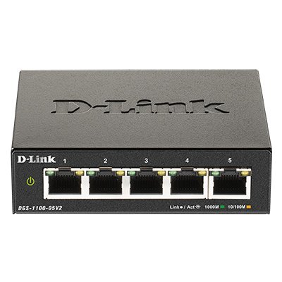 D-Link DGS-1100-05V2 Easy Smart Switch 10/100/1000 – Hledejceny.cz