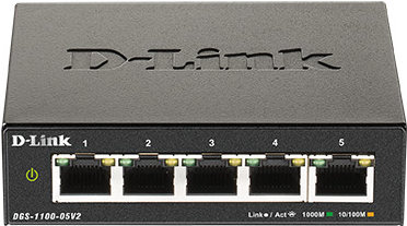 D-Link DGS-1100-05V2 Easy Smart Switch 10/100/1000