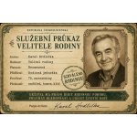 Bezvadary.cz | Služební průkaz velitele rodiny s vlastní fotografií A4 30x21cm rp7 – Hledejceny.cz