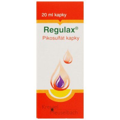 REGULAX PIKOSULFÁT POR 7,23MG/ML POR GTT SOL 1X20ML