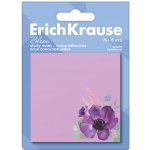 Bloček samolepicí 75 x 75 mm ErichKrause Pastel Bloom 50l fialový – Hledejceny.cz