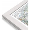 Nástěnné mapy National Geographic Čína - nástěnná mapa Classic 77 x 61 cm Varianta: mapa v dřevěném rámu, Provedení: Pegi bílý