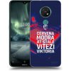 Pouzdro a kryt na mobilní telefon Nokia Picasee silikonové Nokia 7.2 - FC Viktoria Plzeň E čiré