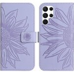 VSECHNONAMOBIL ART SUN FLOWER Peněženkové pouzdro s řemínkem Samsung Galaxy S23 Ultra 5G fialové 55545 – Zboží Živě
