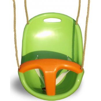 Trigano houpačka sedátko zelená-oranžová