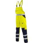 Canis CXS Norwich reflexní pracovní kalhoty s laclem žluté – Zboží Mobilmania