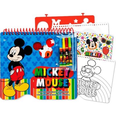 TOYCOMPANY Kreativní a zábavní sešit sada Mickey Mouse – Hledejceny.cz