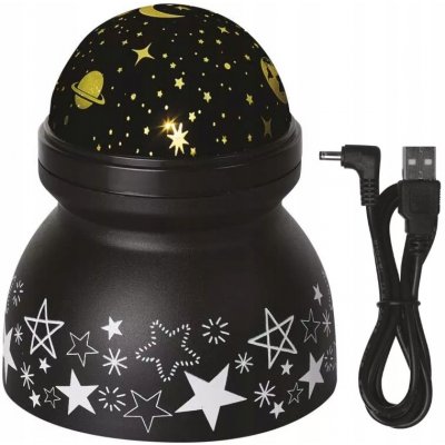 Emos DCPW05 LED dekorativní projektor vesmír 3xAAA teplá bílá – Sleviste.cz