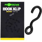 Korda klip na návazce hook klip medium 10 ks – Zboží Mobilmania