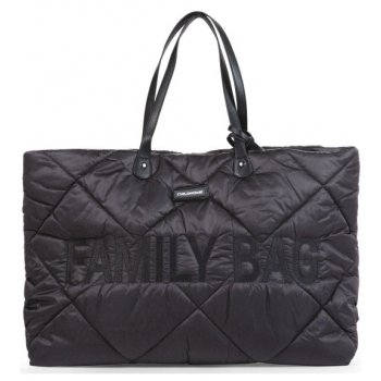 Childhome Cestovní taška Family Bag Puffered Black 55x40x18 cm