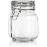 Banquet Dóza hermetická hranatá skl. s patentním uzávěrem 1000ml – Sleviste.cz