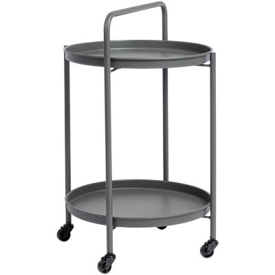 Bizzotto zahradní servírovací stolek Austin 45 cm Antracitový – Hledejceny.cz