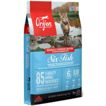 Orijen 6 Fish Cat 3 x 5,4 kg