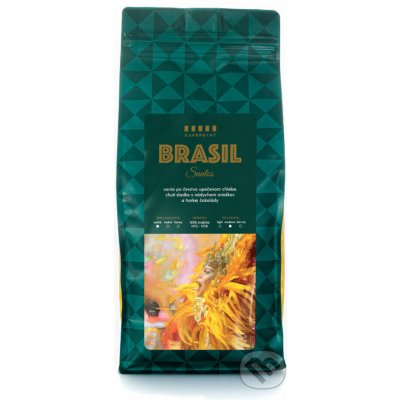 Cafepoint Brasil Santos NY2 zrnková 250 g – Hledejceny.cz