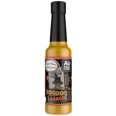 Angus&Oink BBQ grilovací omáčka Voodoo Mango Hot sauce 150 ml