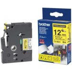 Brother TZe-S641 žlutá černá 18 mm – Zboží Dáma