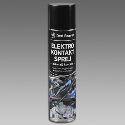 Den Braven Elektro – kontakt sprej, sprej 400 ml – Zbozi.Blesk.cz