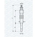 Žhavící svíčka MAGNETI MARELLI 062900040304 – Hledejceny.cz