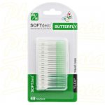 SOFTdent Butterfly dentál. párátka FLEXI PICK 48 ks – Zboží Dáma