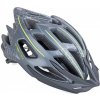 Cyklistická helma Author Aero Inmold X8 162 tm.šedá/žlutá-neonová matt 2022