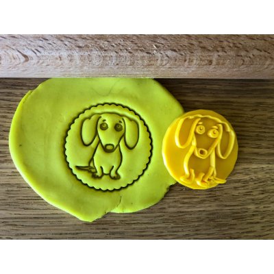 TVOŘÍTKO Jezevčík VII - razítko Rozměr: 9 cm, + Vykrajovátko: Ano – Hledejceny.cz