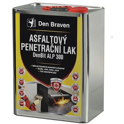 Den Braven Asfaltový penetrační lak DenBit ALP 300 9 kg – Hledejceny.cz