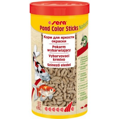 Sera Pond color sticks Nature 1 l – Zbozi.Blesk.cz