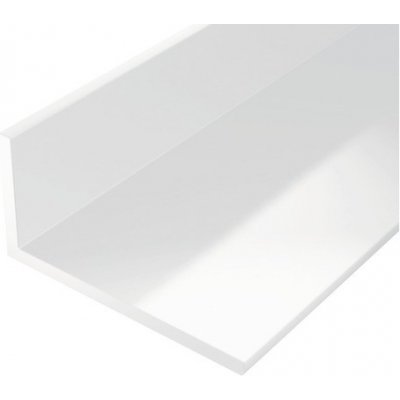 PVC - L profil, bílý 25x20x2 mm, 2 m – Zboží Mobilmania