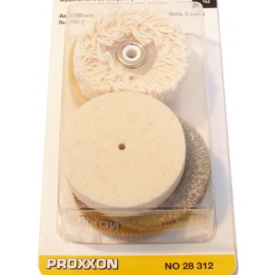 Proxxon 28312 Sada lešticí kotouče 50 mm pro BSG 220 a SP E – HobbyKompas.cz