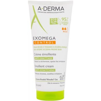 A-Derma Exomega Control Rich Emollient Cream tělový krém 200 ml