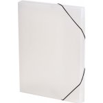 Karton P+P Opaline krabice na spisy s gumou A4 čirá 3 cm – Sleviste.cz