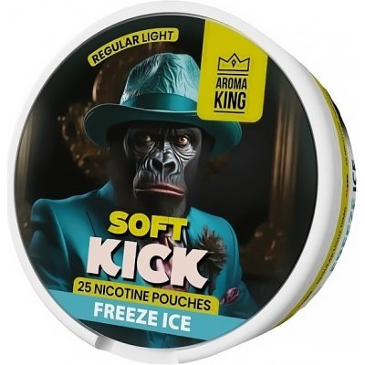 Aroma King Soft Kick freeze ice 10mg/g 12,5g 25 ks – Zboží Mobilmania