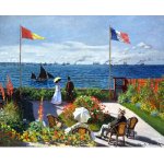 Zuty Malování podle čísel ZAHRADA V SAINTE ADRESSE CLAUDE MONET – Zboží Mobilmania