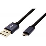 Roline 11.02.8820 USB 2.0, USB A(M) - oboustranný microUSB B(M), 1,8m – Hledejceny.cz