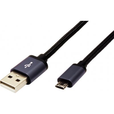 Roline 11.02.8820 USB 2.0, USB A(M) - oboustranný microUSB B(M), 1,8m – Zbozi.Blesk.cz