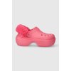 Dámské bačkory a domácí obuv Crocs Stomp Lined Clog Hyper Pink