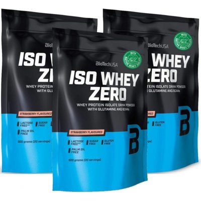 BioTech USA Iso Whey Zero 1500 g – Hledejceny.cz