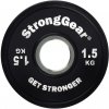 Činka a závaží StrongGear ocelové frakční kotouče 50mm 1,5 kg
