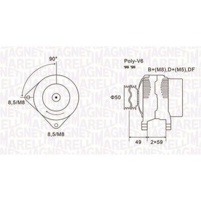 Alternátor MAGNETI MARELLI 063731147010 – Hledejceny.cz