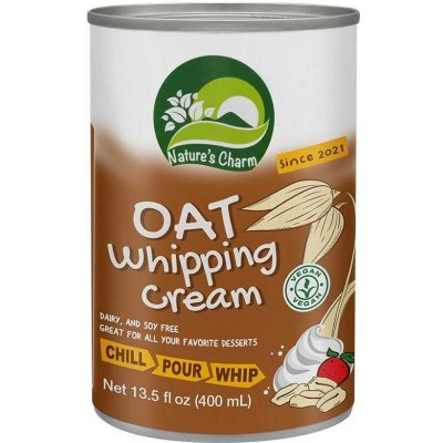 Nature's Charm Krém ovesný na šlehání 400 ml – Sleviste.cz