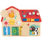 Tooky Toys Activity Board Domeček 8v1 – Zboží Mobilmania
