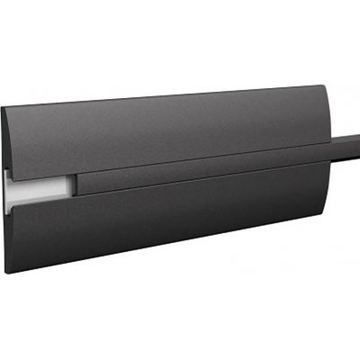 Gumová odolná ochrana zdí, stěn FLOMA - délka 300 cm, šířka 15 cm, tloušťka 2 cm – Zboží Mobilmania