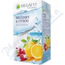 Megafyt Brusinky a citrón studený čaj 20 x 2,5 g