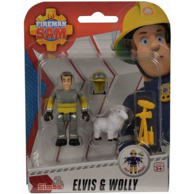 Simba Hrací set 46038 Požárník Sam se zvířátkem ELVIS – Zboží Mobilmania