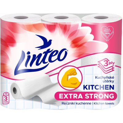 Linteo Super Strong, třívrstvé, 16 m, 3 ks – Hledejceny.cz