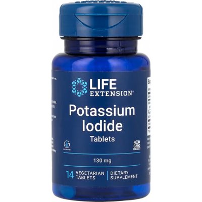 Life Extension Potassium Iodide 130 mg 14 tablet – Hledejceny.cz