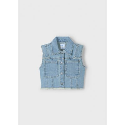 Mayoral vesta riflová s třepením světle modrá – Hledejceny.cz