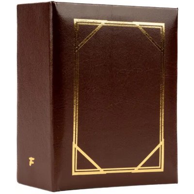 Fotoalbum MM-35100 Vinyl 2 hnědé, 9x13/100F – Zboží Živě