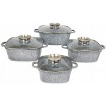 Zilner Sada hrnců hliníkové hrnce 8 dílů – Sleviste.cz